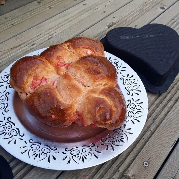 Brioche japonaise aux pralines et au tangzhong