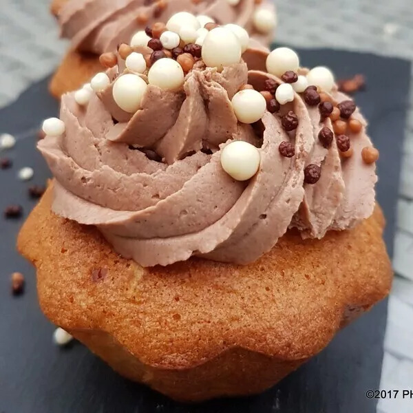 Cupcake surprise au Nutella