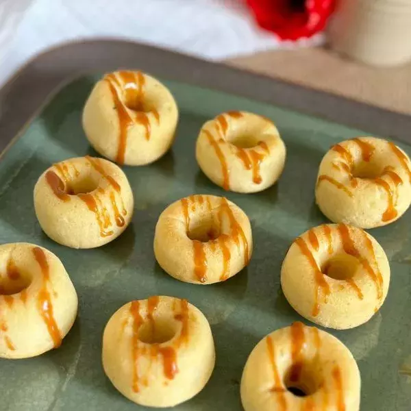 Mini Donuts au caramel