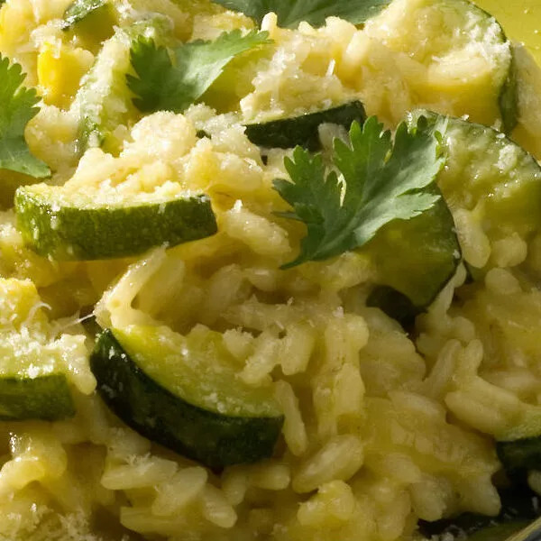 RISOTTO AUX COURGETTES SAFRANE