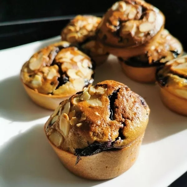 MUFFIN HEALTHY AUX MYRTILLES