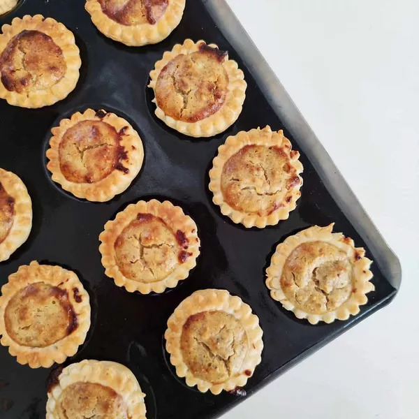 Mini-Tartelettes chèvre noix