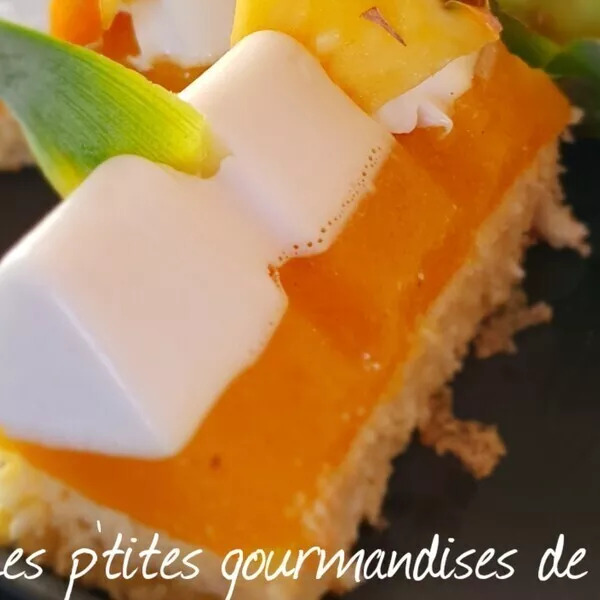 Entremets Ananas Pina Colada