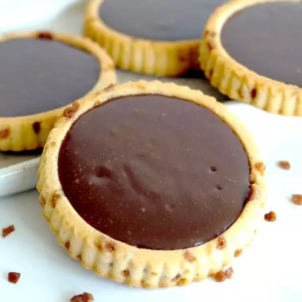 Tartes chocolat caramel