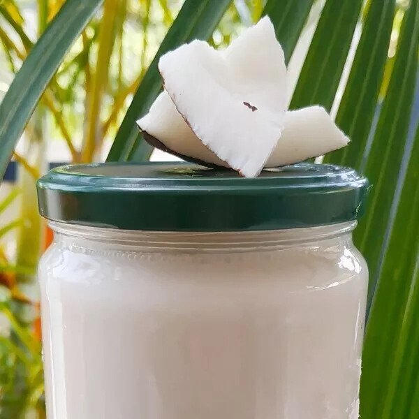 Lait de coco maison