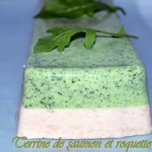 Terrine de saumon et roquette 