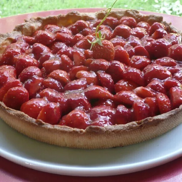 Tarte aux fraises