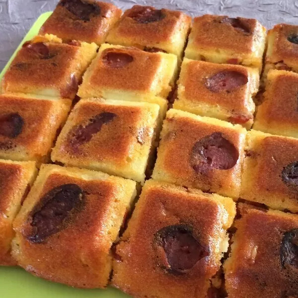 Cake au chorizo léger 