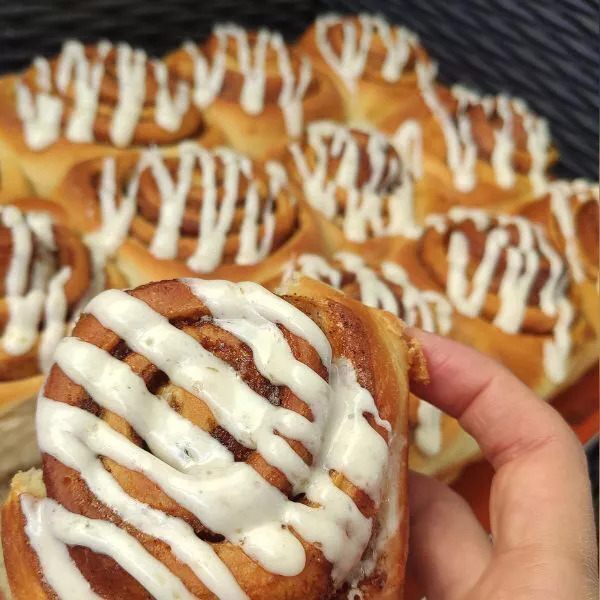 Brioche roulée au café 