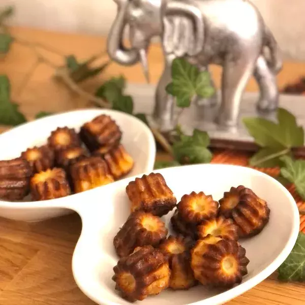 Mini cannelés bordelais (SANS temps de pause)