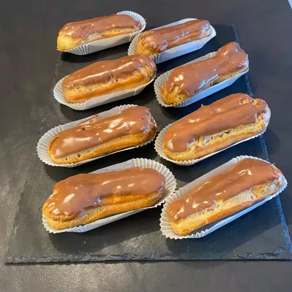 Éclairs chocolat - fève tonka