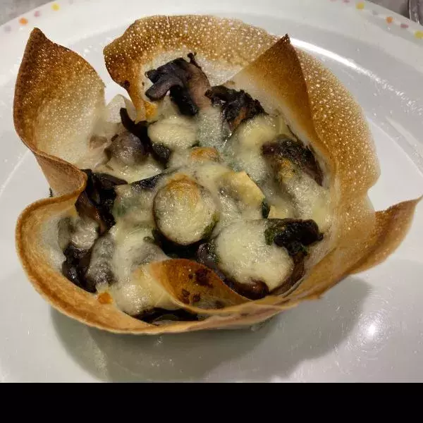 Tarte aux champignons