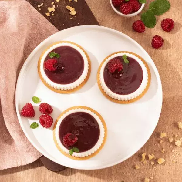 Panna cotta framboise