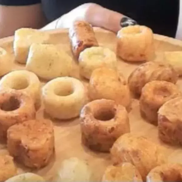 Trio de mignardises salées