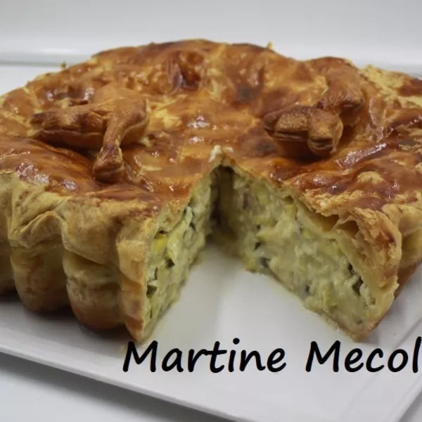 Tourte aux courgettes