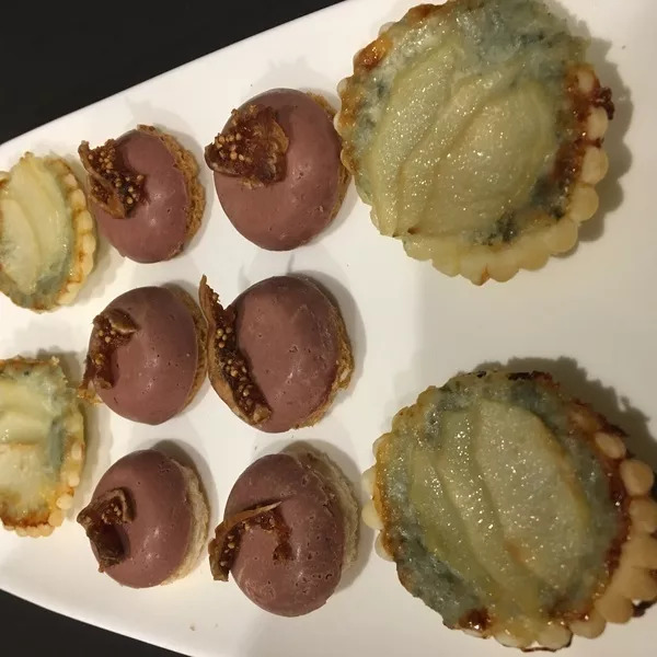 Tartelettes poire -Rochefort 