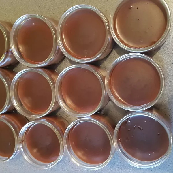 Mes petits pots de crème au chocolat noir intense