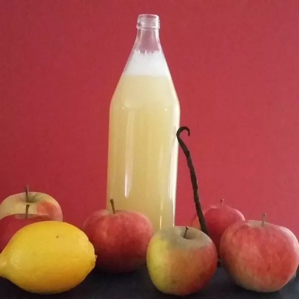 Jus pomme vanille