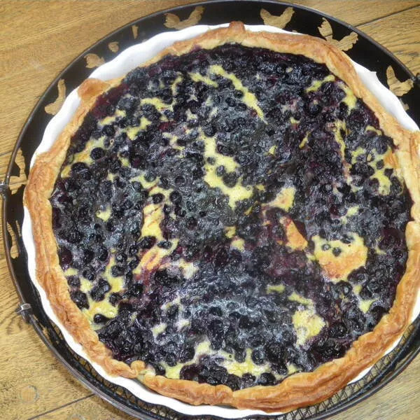 tarte aux myrtilles