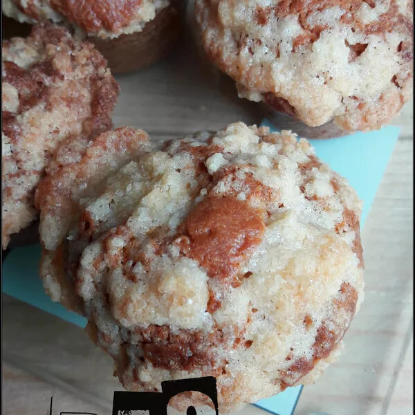 Muffins pépites de chocolat et son croquant (comme chez Starbucks) version minis