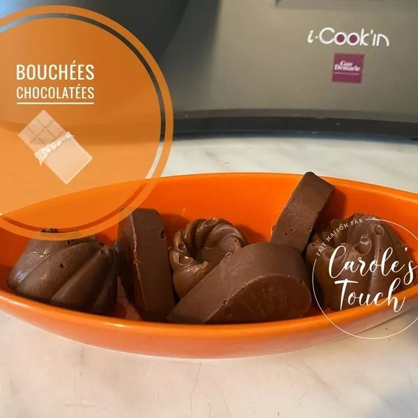 Petites bouchées chocolatées