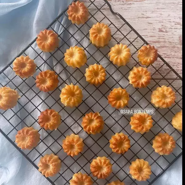 Cannelés  chèvre miel