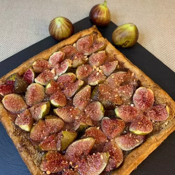 Tarte fine aux figues