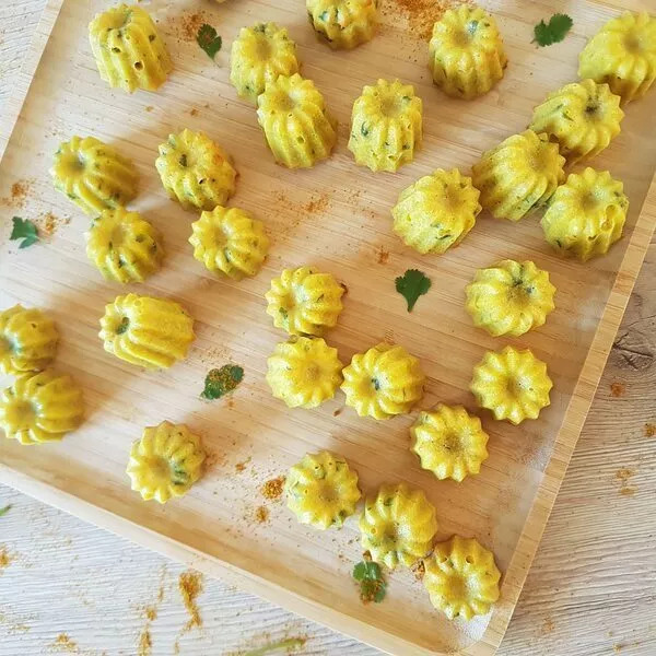 Mini Cannelés Poulet Curry