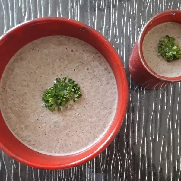 Cappuccino de champignons