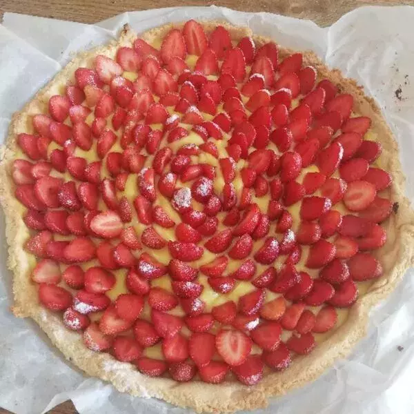 Tarte aux fraises