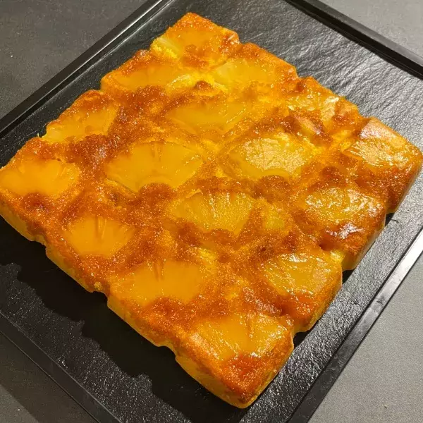 gâteau à l'ananas