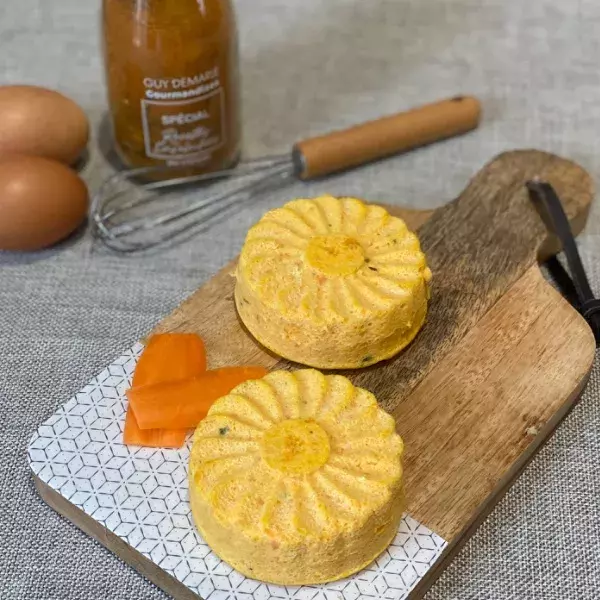 Flan de carottes 