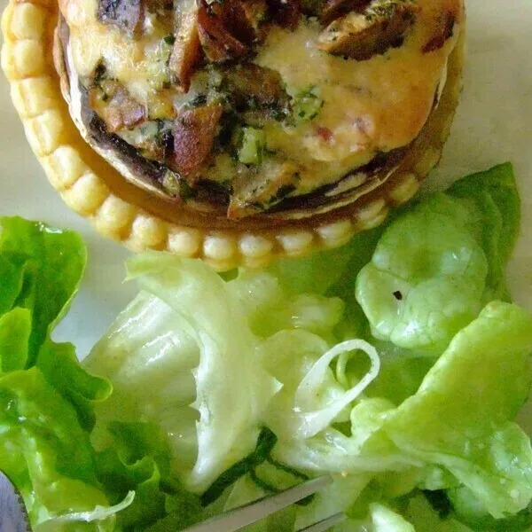 Tartelettes aux champignons farcis