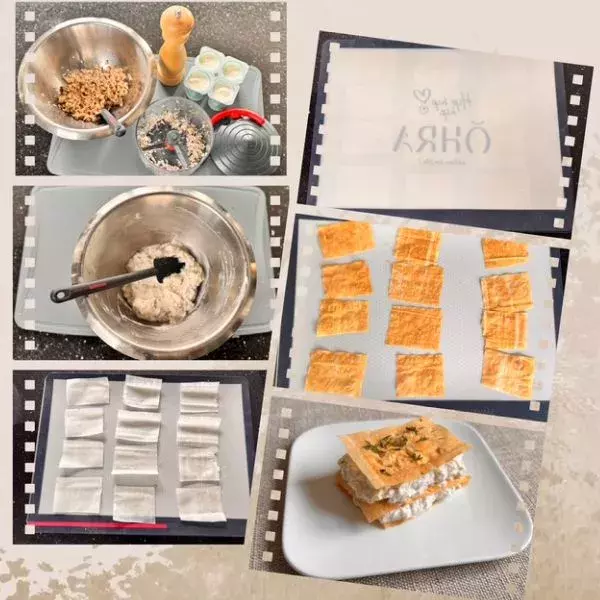 Saumon façon mille feuille