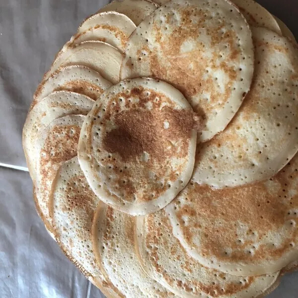 Pâte à crêpes légères WW