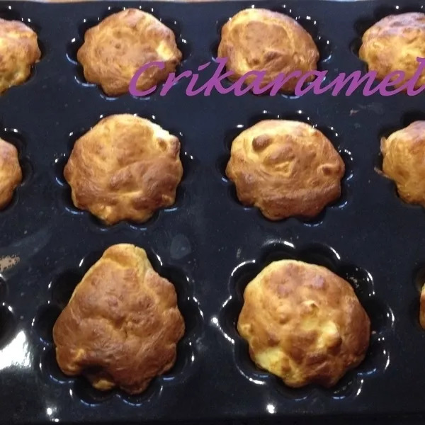 Muffins de carottes coeur de boursin