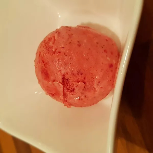 Glace à la fraise