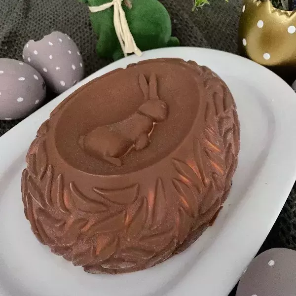 Oeuf de Pâques glacé