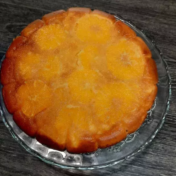 Gâteau renversé à l'orange