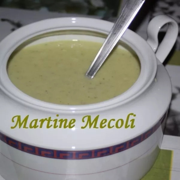 Velouté de courgettes pour grande tablée