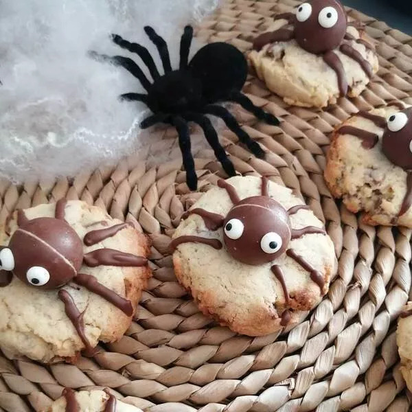 Cookies araignées