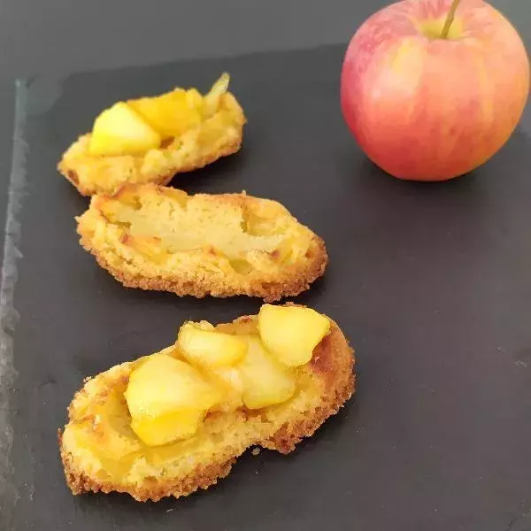 Barquettes sablées aux pommes
