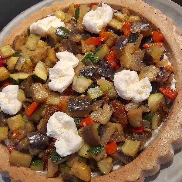 Tarte légumes du soleil
