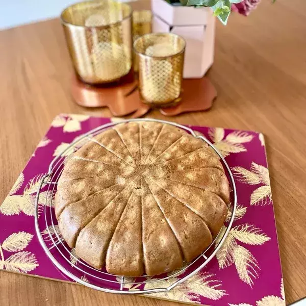 Moelleux rhubarbe et amande