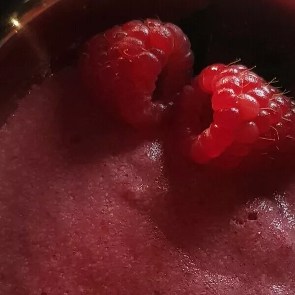 Mousse légère aux framboises IG bas