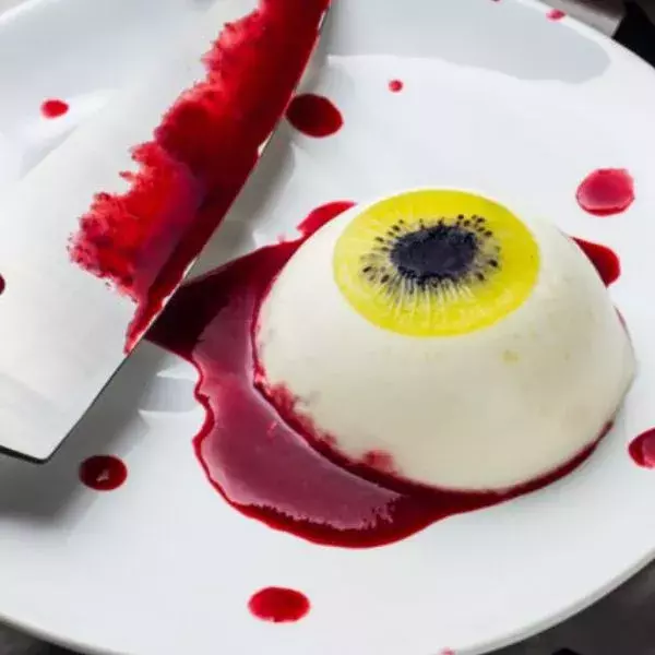 Panna cotta oeil