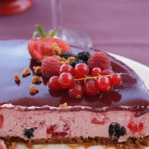 Entremets rapide aux fruits