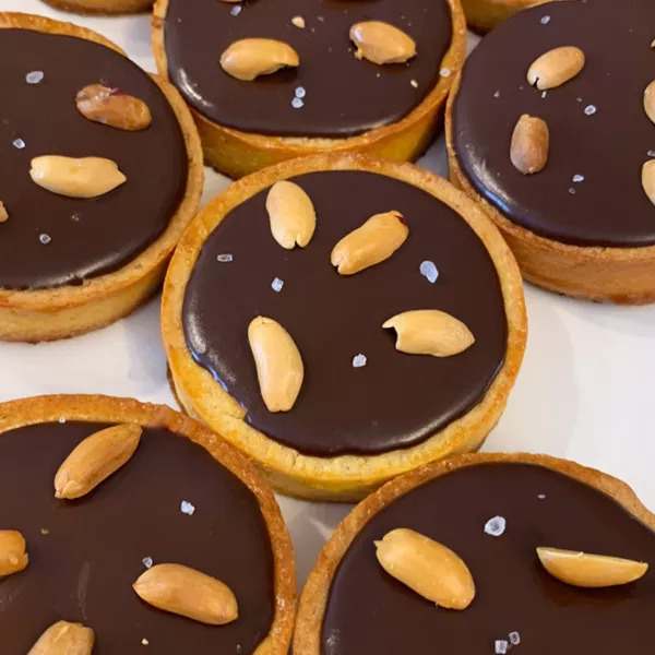 Tartelettes façon Snickers 