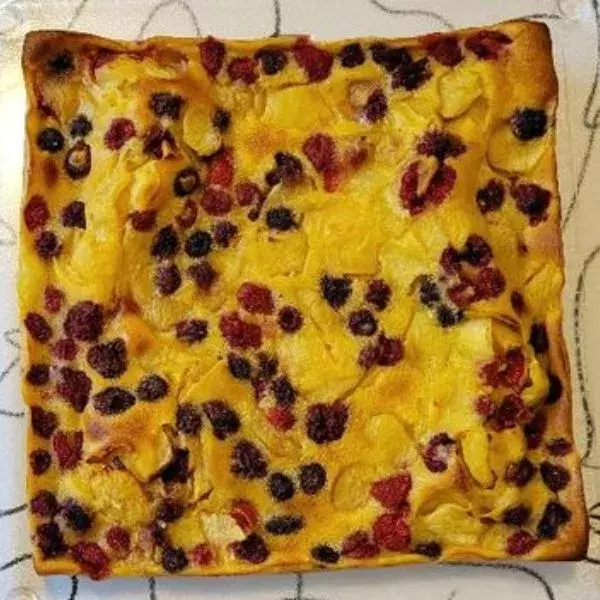 Clafoutis au fruits tout simple (mais très bon)