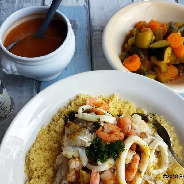 Couscous au poisson 